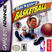Backyard Basketball GameBoy Advance US box art